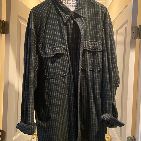 long sleeve button flannel - Picture 1 of 3